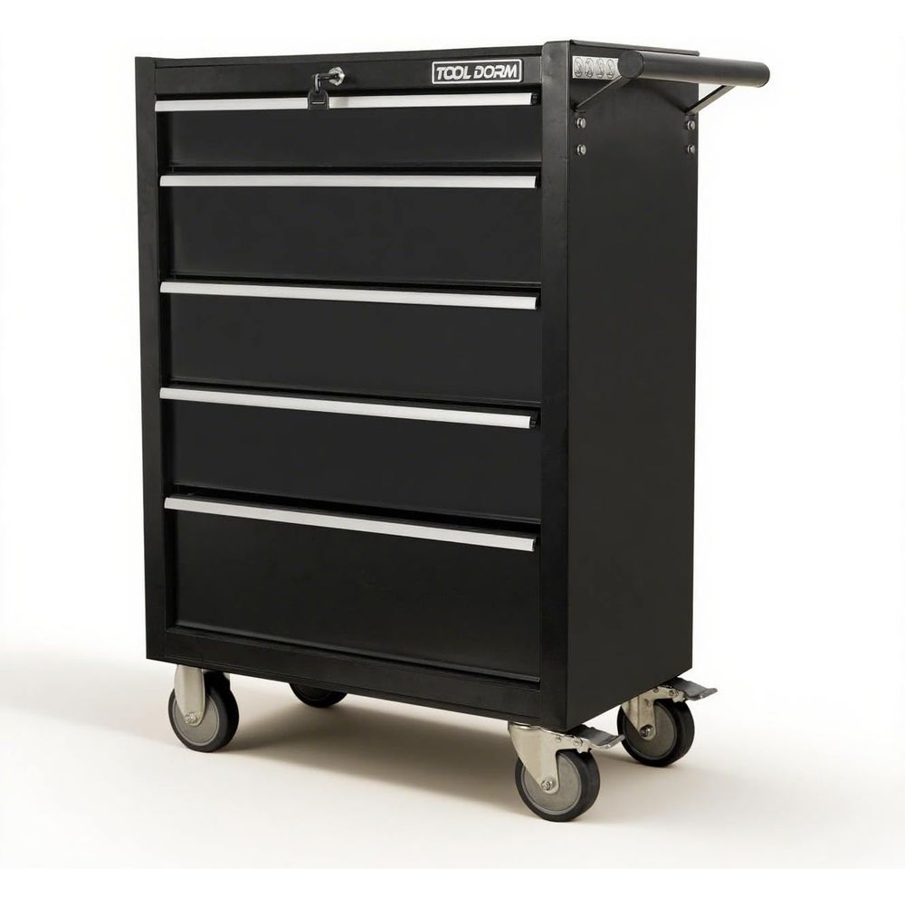 Tool Chest Cabinet - 5-Drawer Rolling Tool Chest with Locking