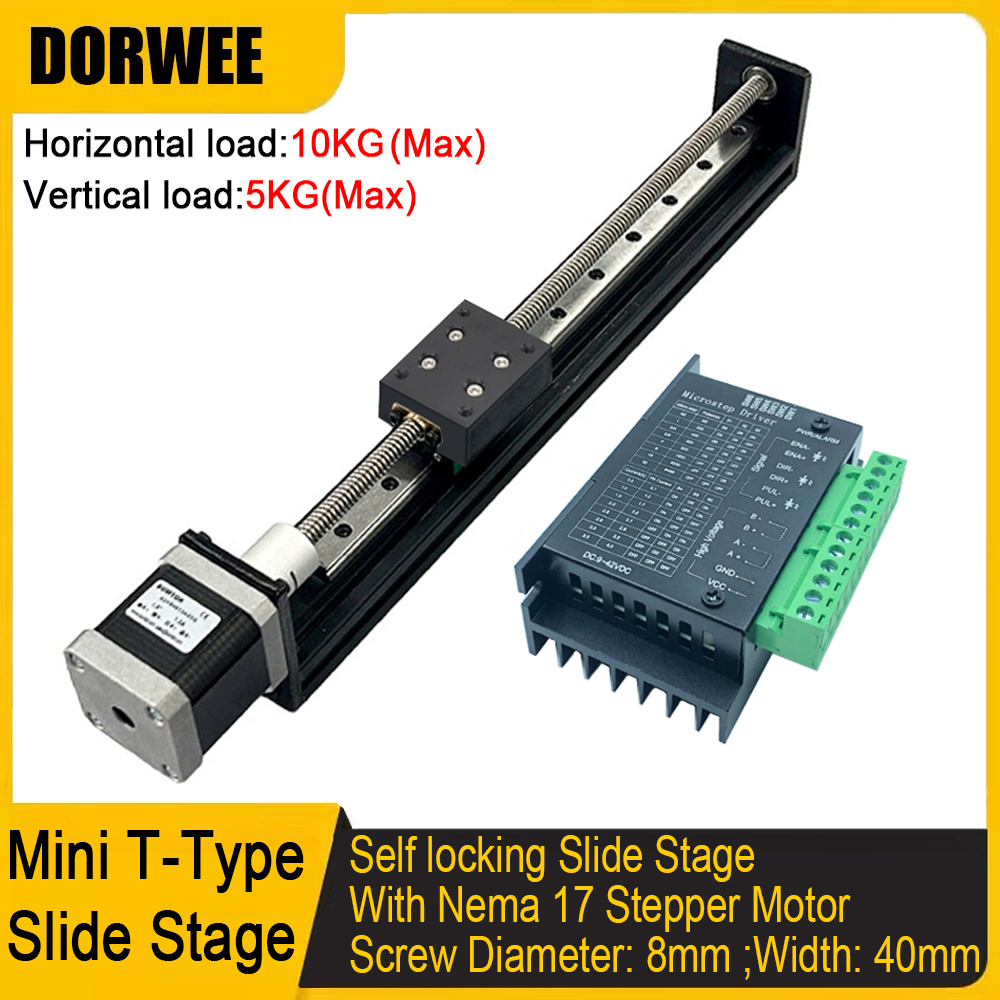 Router Table Insert - T-Type Slide Stage Linear Stage with