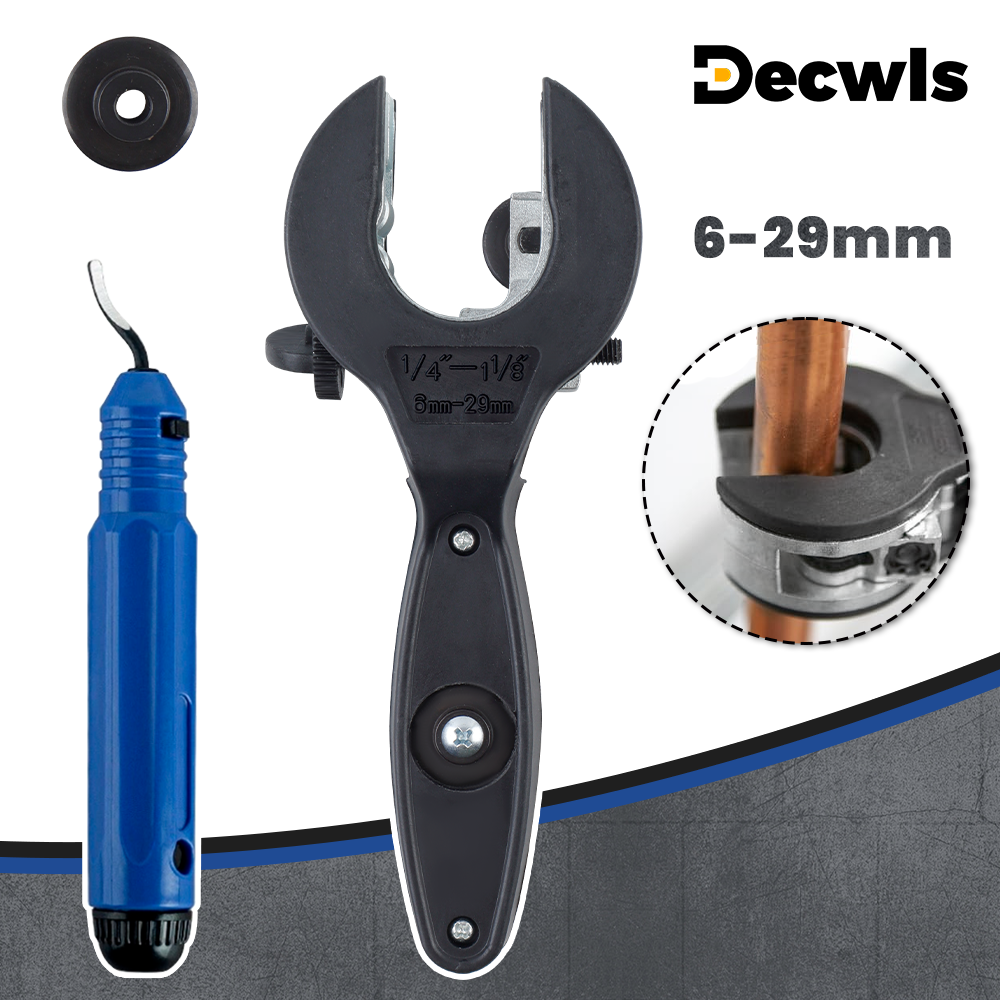 Workshop Tools And Equipment - 6-29mm Ratchet Pipe Cutter,Home Multi-purpose Cutting