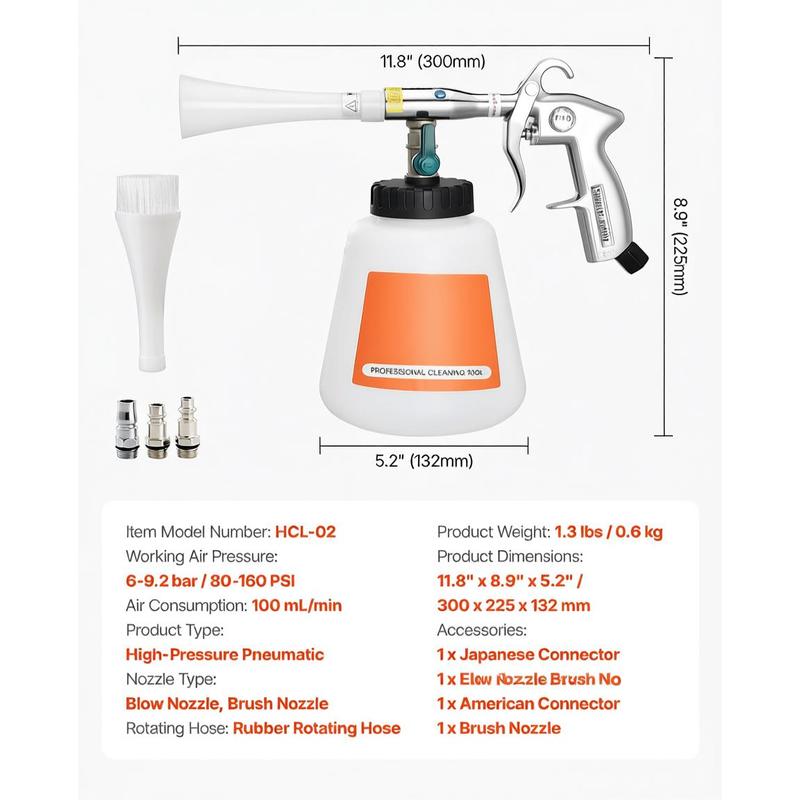 Vortex Interior Cleaner 1L Bot - Design Tools Workshop reseña y precio