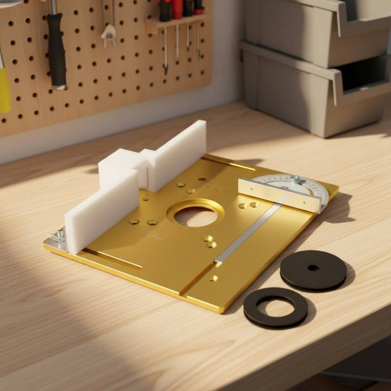 Aluminum Router Table Insert P - Router Table Insert reseña y precio