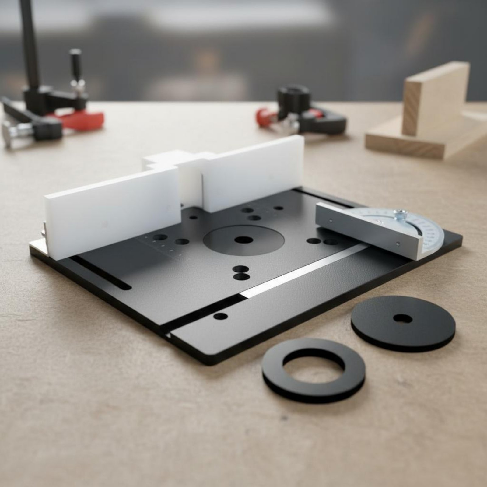 Aluminum Router Table Insert P - Router Table Insert reseña y precio