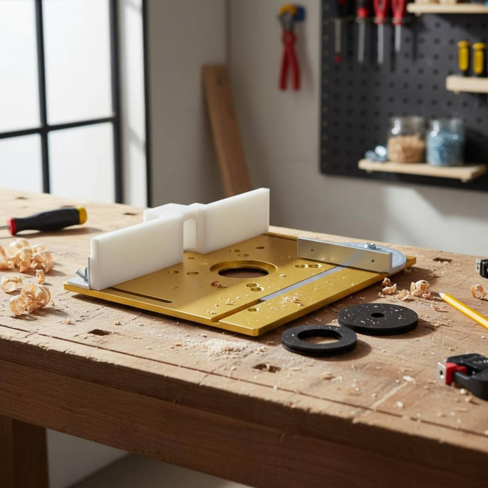 Aluminum Router Table Insert P - Router Table Insert reseña y precio