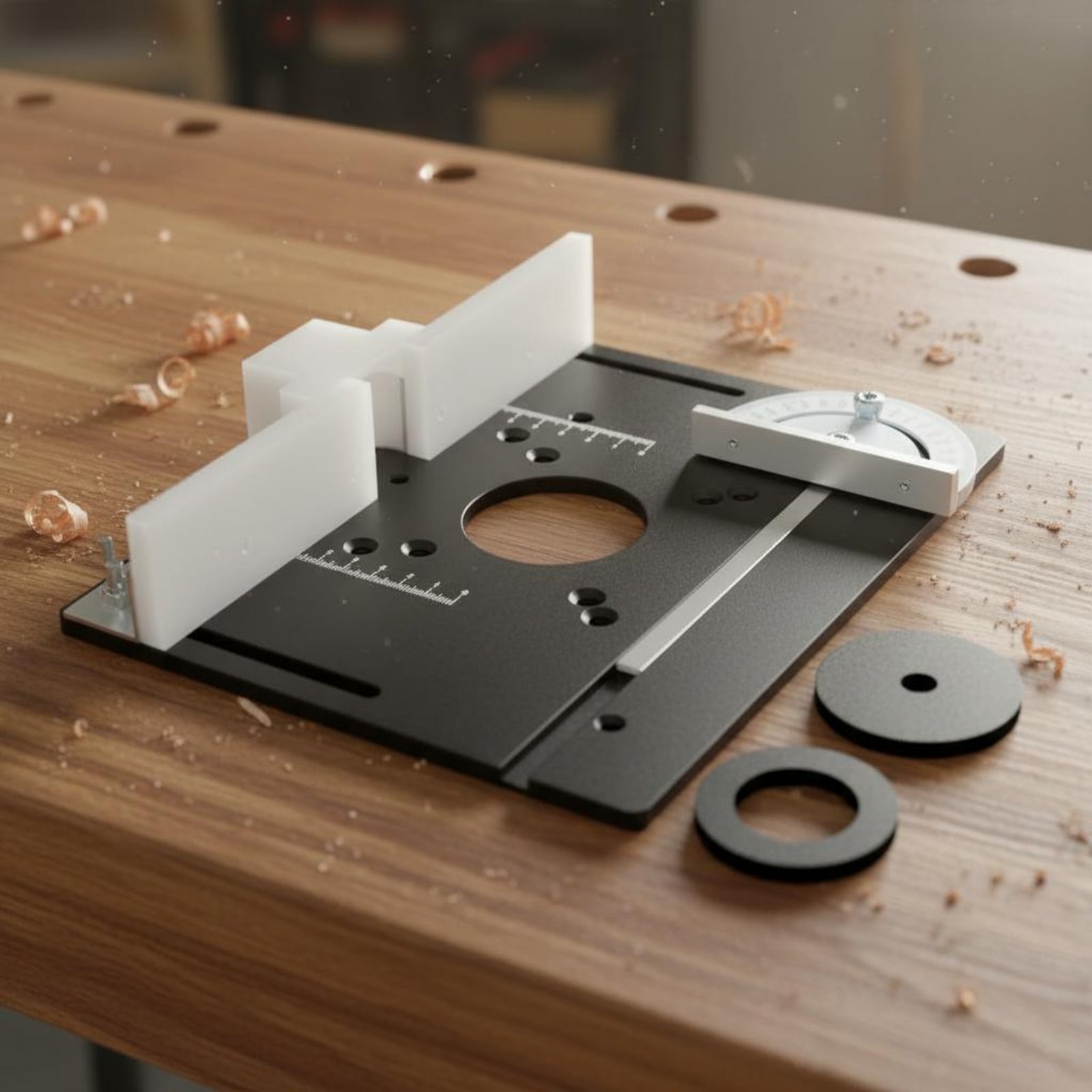 Aluminum Router Table Insert P - Router Table Insert reseña y precio