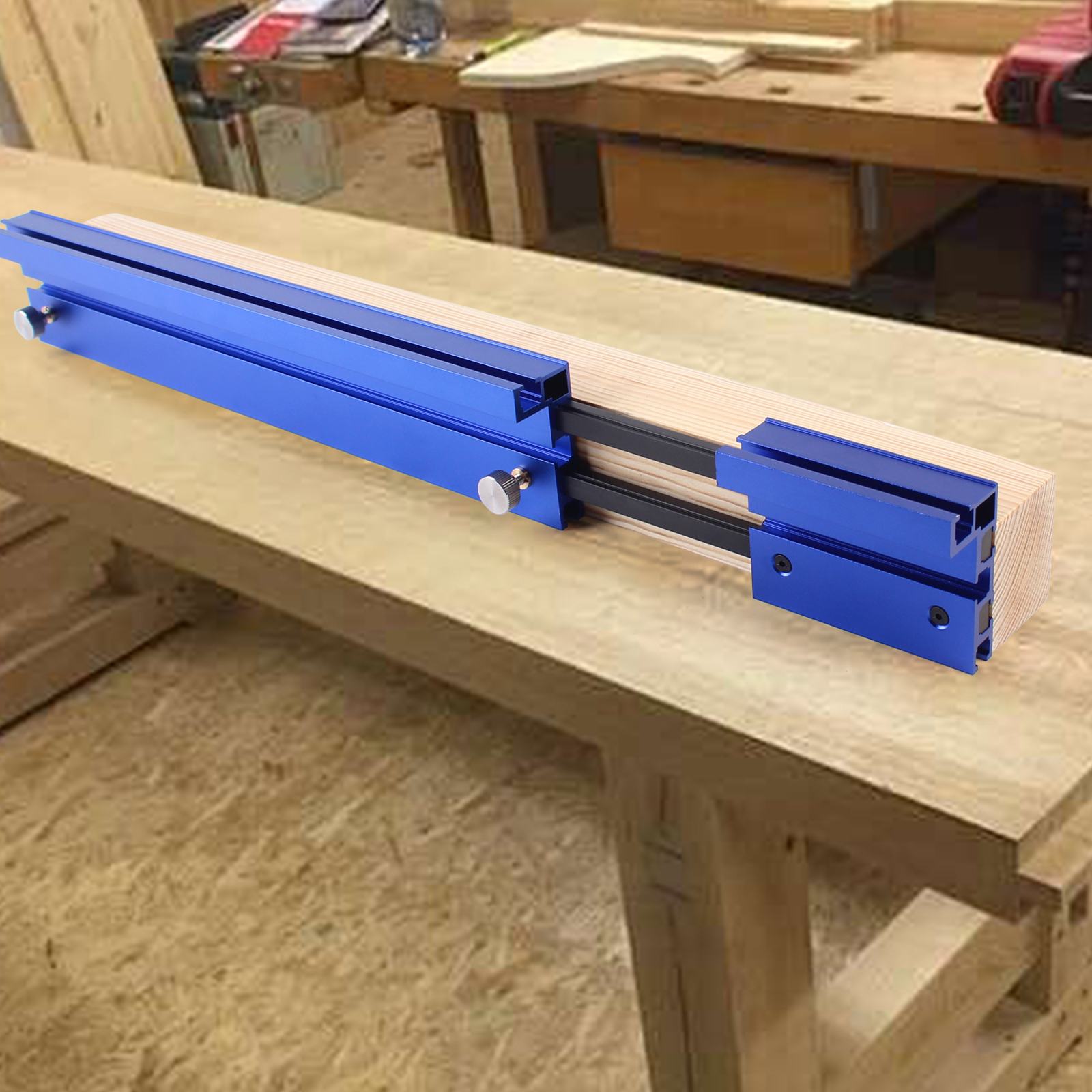75 Type Blue Telescoping Alumi - Router Table Insert reseña y precio
