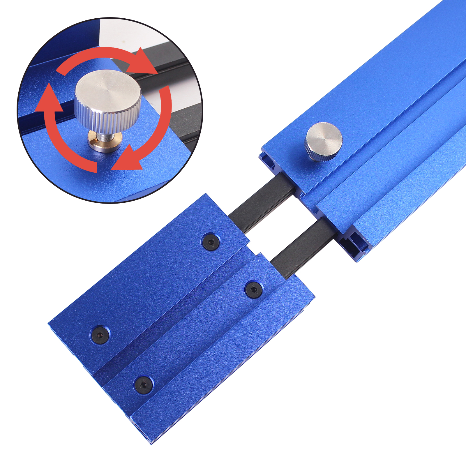 75 Type Blue Telescoping Alumi - Router Table Insert reseña y precio