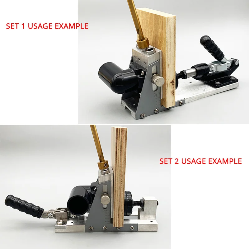Pocket Hole Drill Guide Jig Ki - Pocket Hole Jig reseña y precio