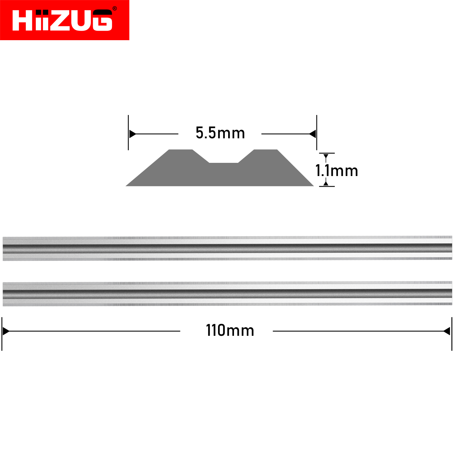 110mmx5.5mmx1.1mm Makita Plane - Hand Plane Block reseña y precio