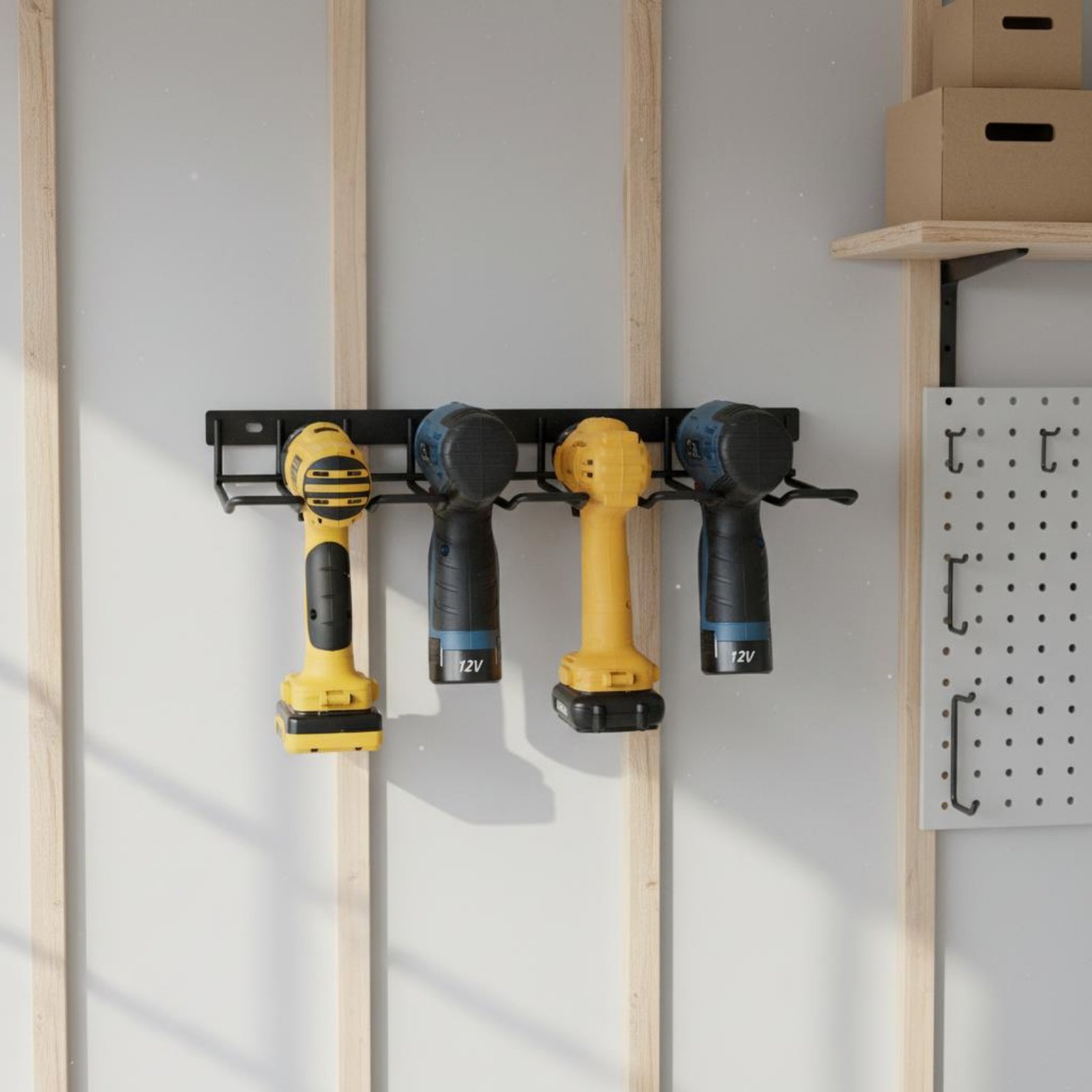 Wall Mount Drill Holder Easy I - Design Tools Workshop reseña y precio