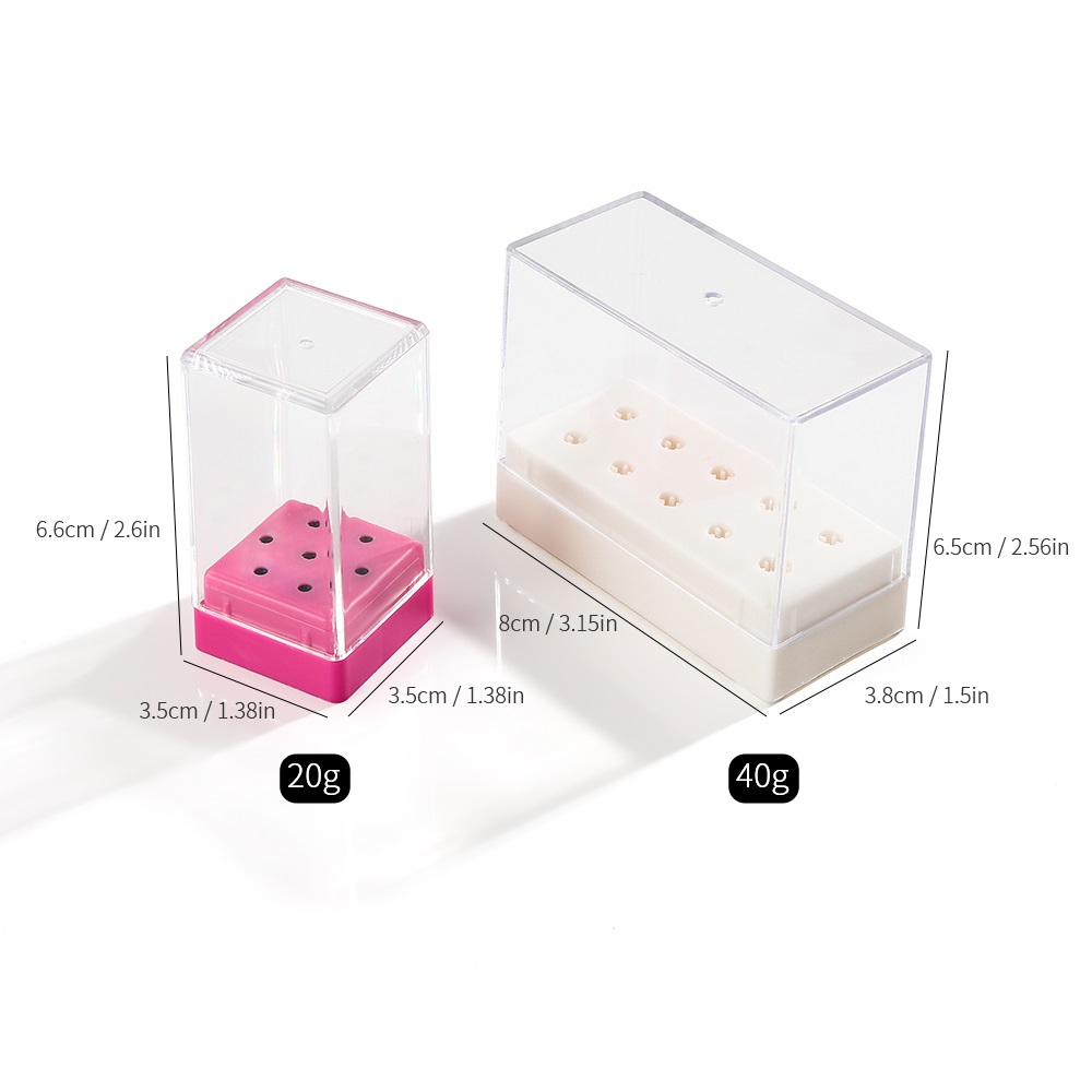 7 /10 Holes Nail Art Bit Stora - Tool Chest Cabinet reseña y precio