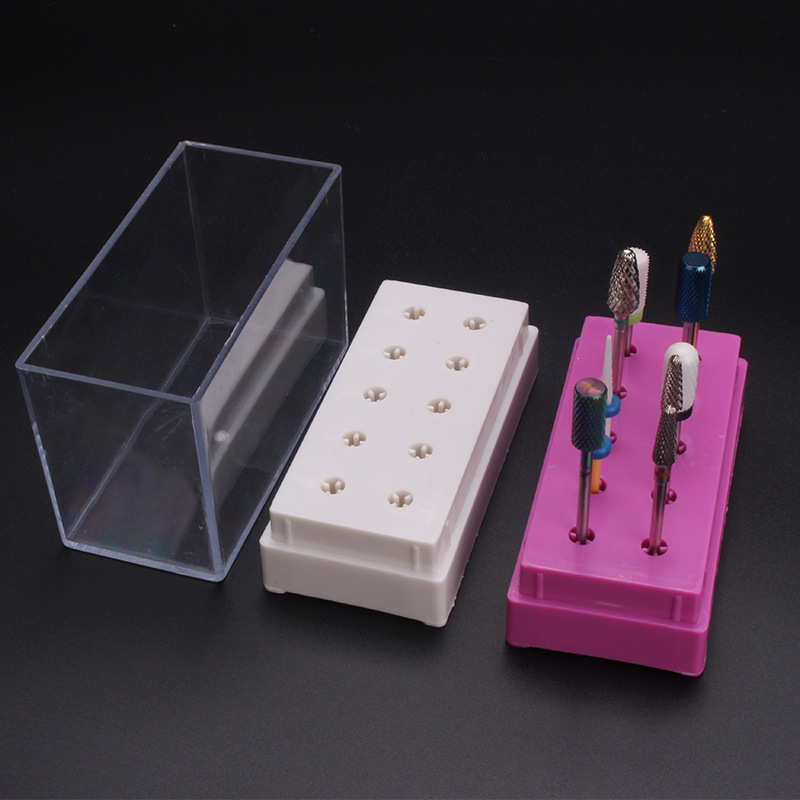 7 /10 Holes Nail Art Bit Stora - Tool Chest Cabinet reseña y precio