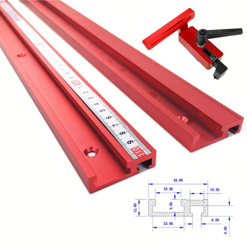 1PC Chute Aluminium alloy T-tr - Router Table Insert reseña y precio