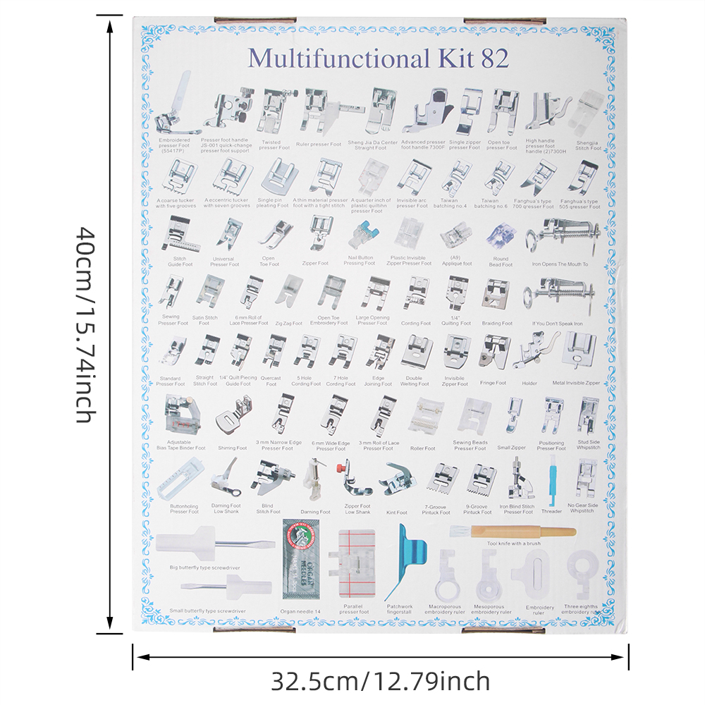 82pc/SET Full Set Sewing Machi - Workshop Tools And Equipment reseña y precio