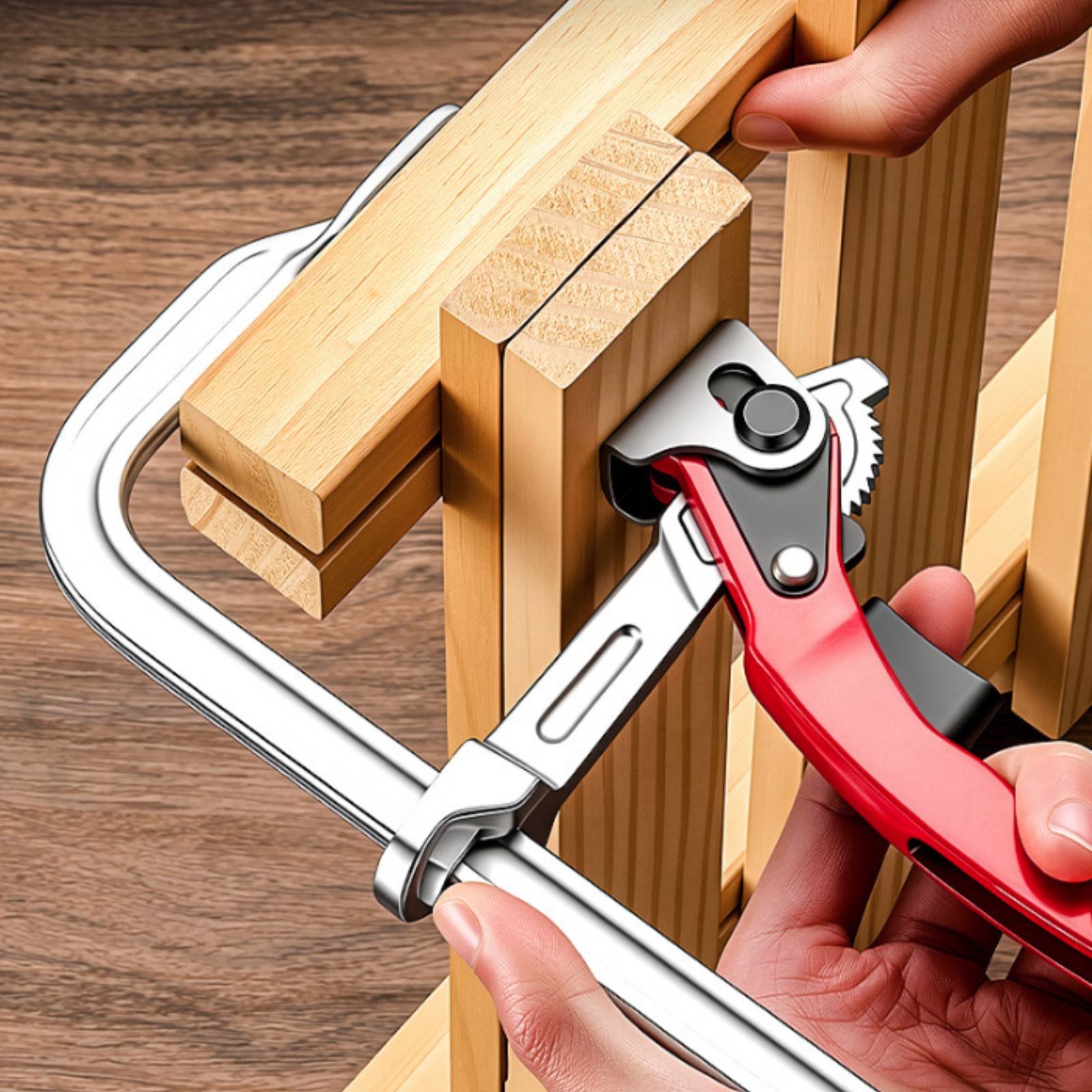 2 Pieces Ratchet F Clamp Indus - Design Tools Workshop reseña y precio