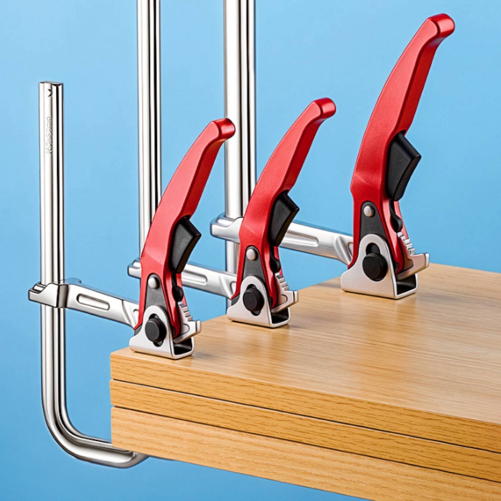 2 Pieces Ratchet F Clamp Indus - Design Tools Workshop reseña y precio