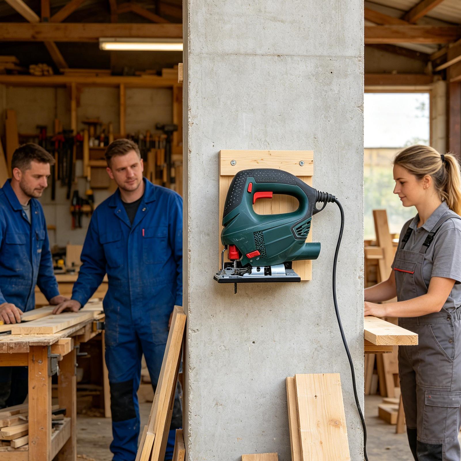 Saw Holder Wall Mount Metal Un - Workshop Tools Store reseña y precio