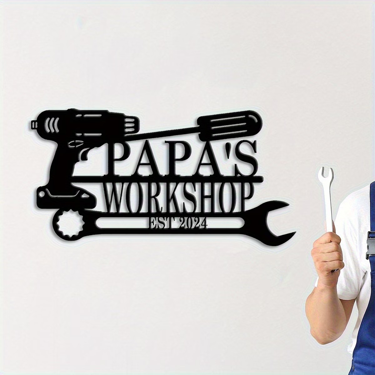 Custom Workshop Sign - Persona - Workshop Tools With Name reseña y precio