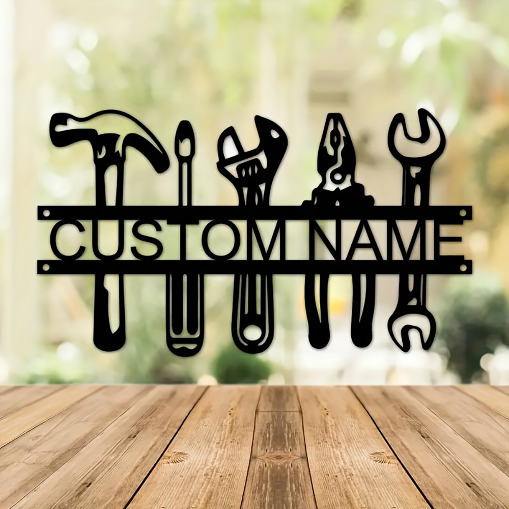 Customized Name Industrial Sty - Workshop Tools With Name reseña y precio