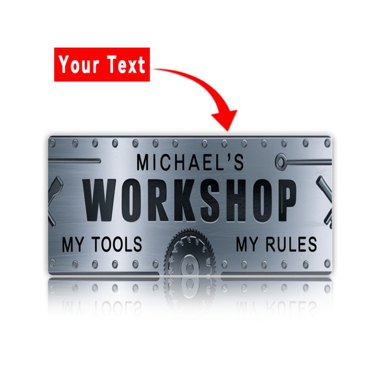 Personalized Name Workshop Alu - Workshop Tools With Name reseña y precio