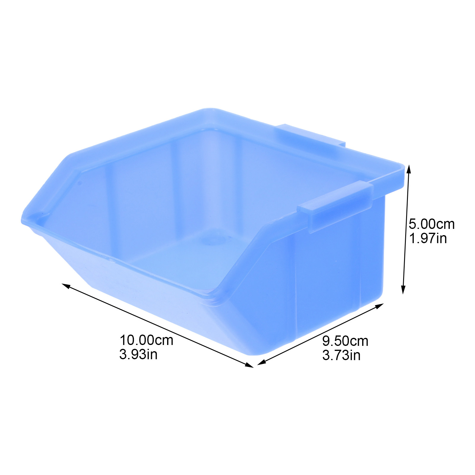 6Pcs Heavy Duty PP Plastic Par - Workshop Tools Box reseña y precio