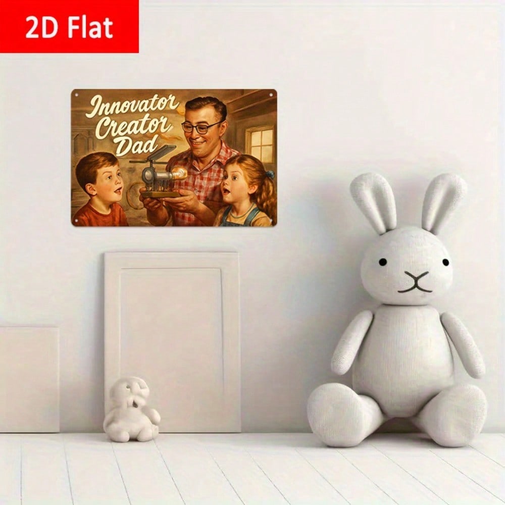 1PC Tin Sign Innovator Creator - Design Tools Workshop reseña y precio