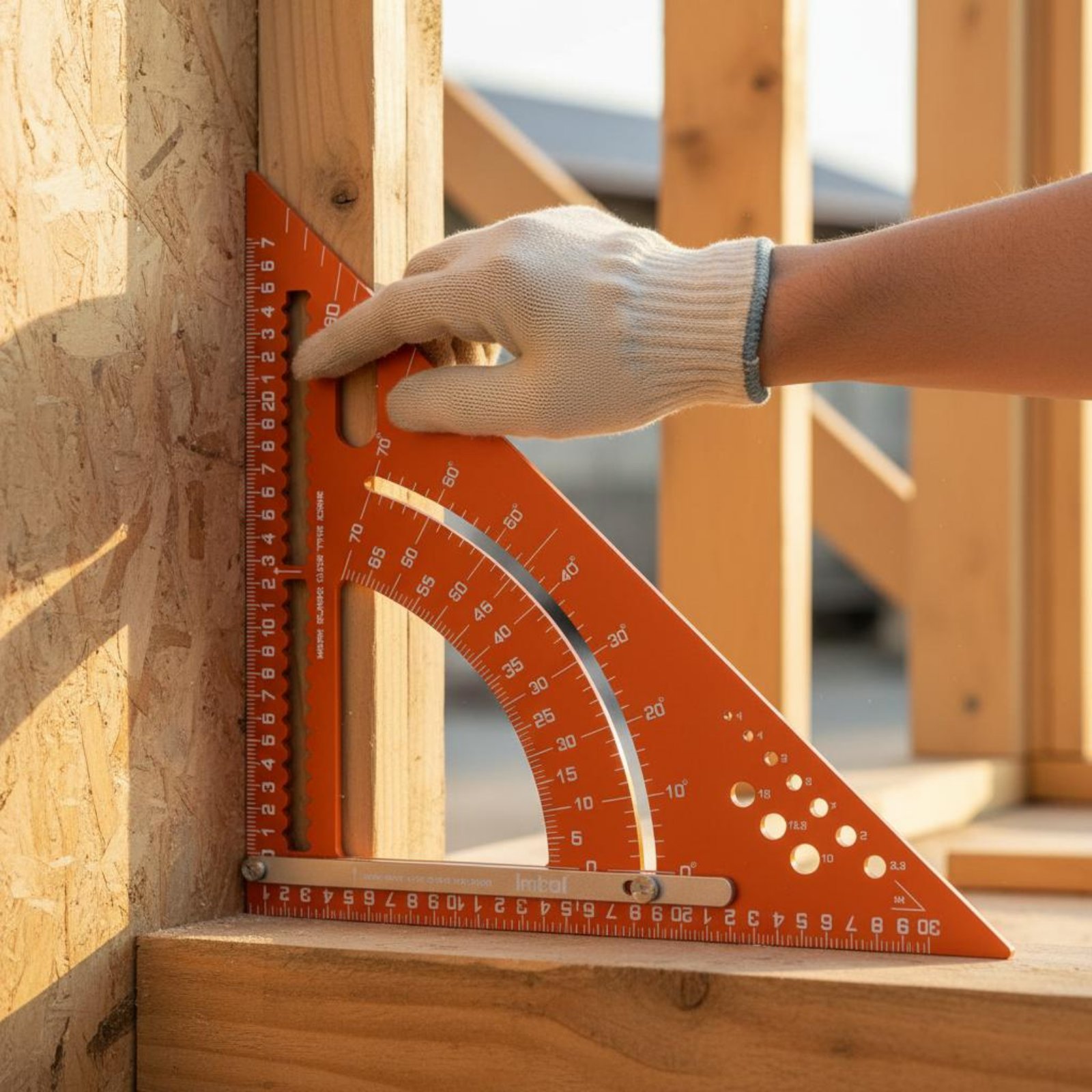 Adjustable Triangle Ruler High - Workshop Layout Tools reseña y precio