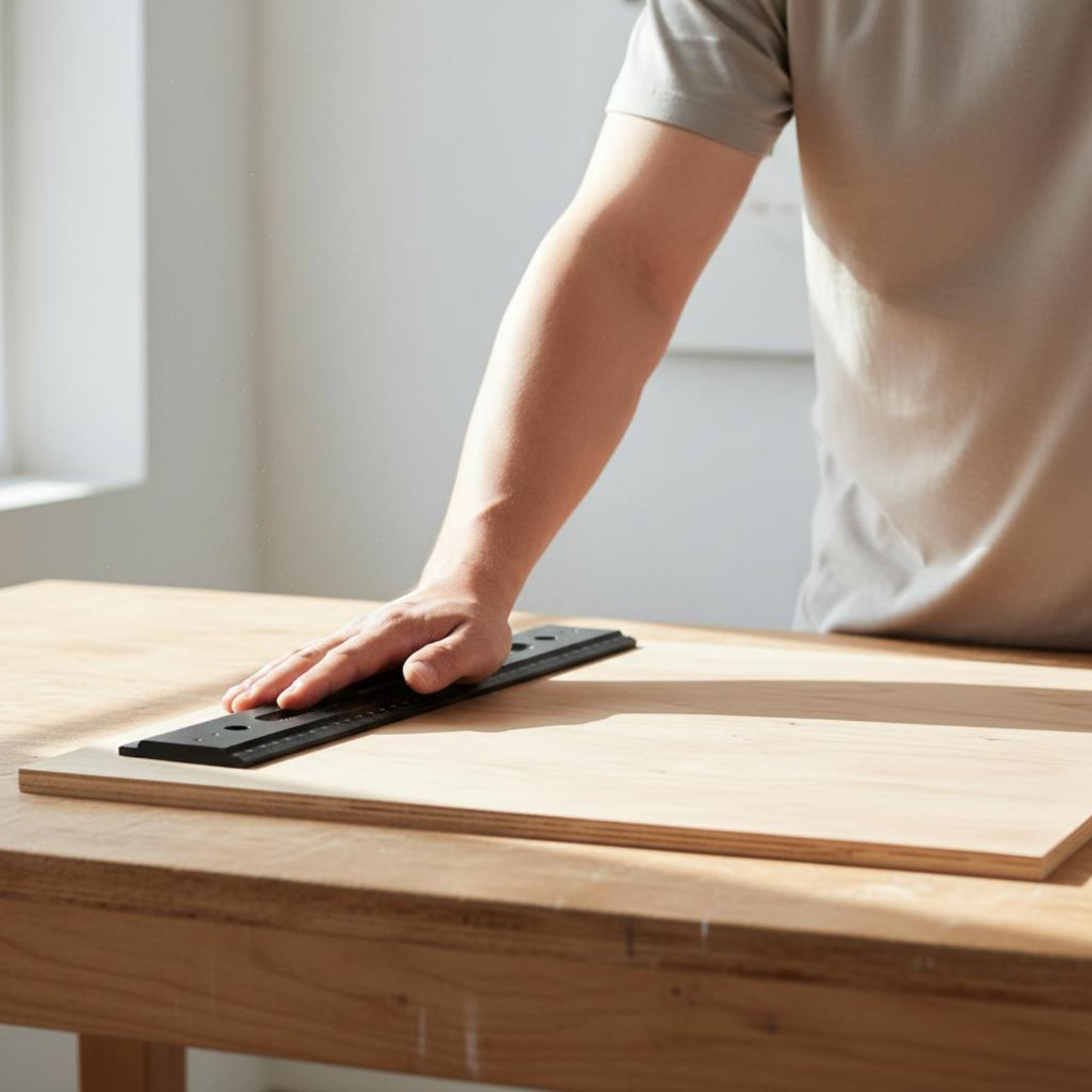 Aluminum Alloy Ruler Portable  - Workshop Layout Tools reseña y precio