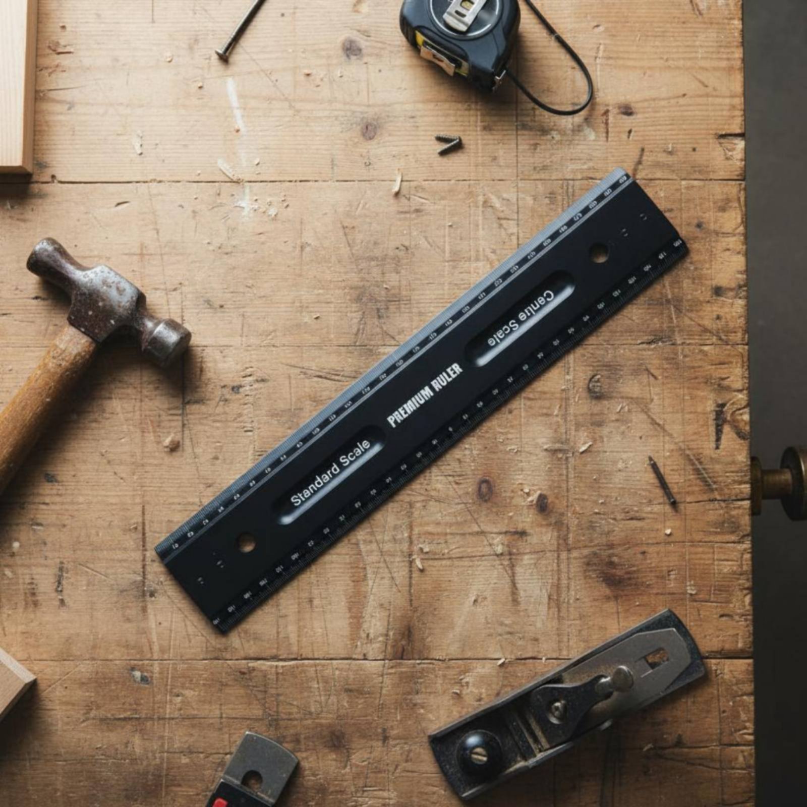 Aluminum Alloy Ruler Portable  - Workshop Layout Tools reseña y precio