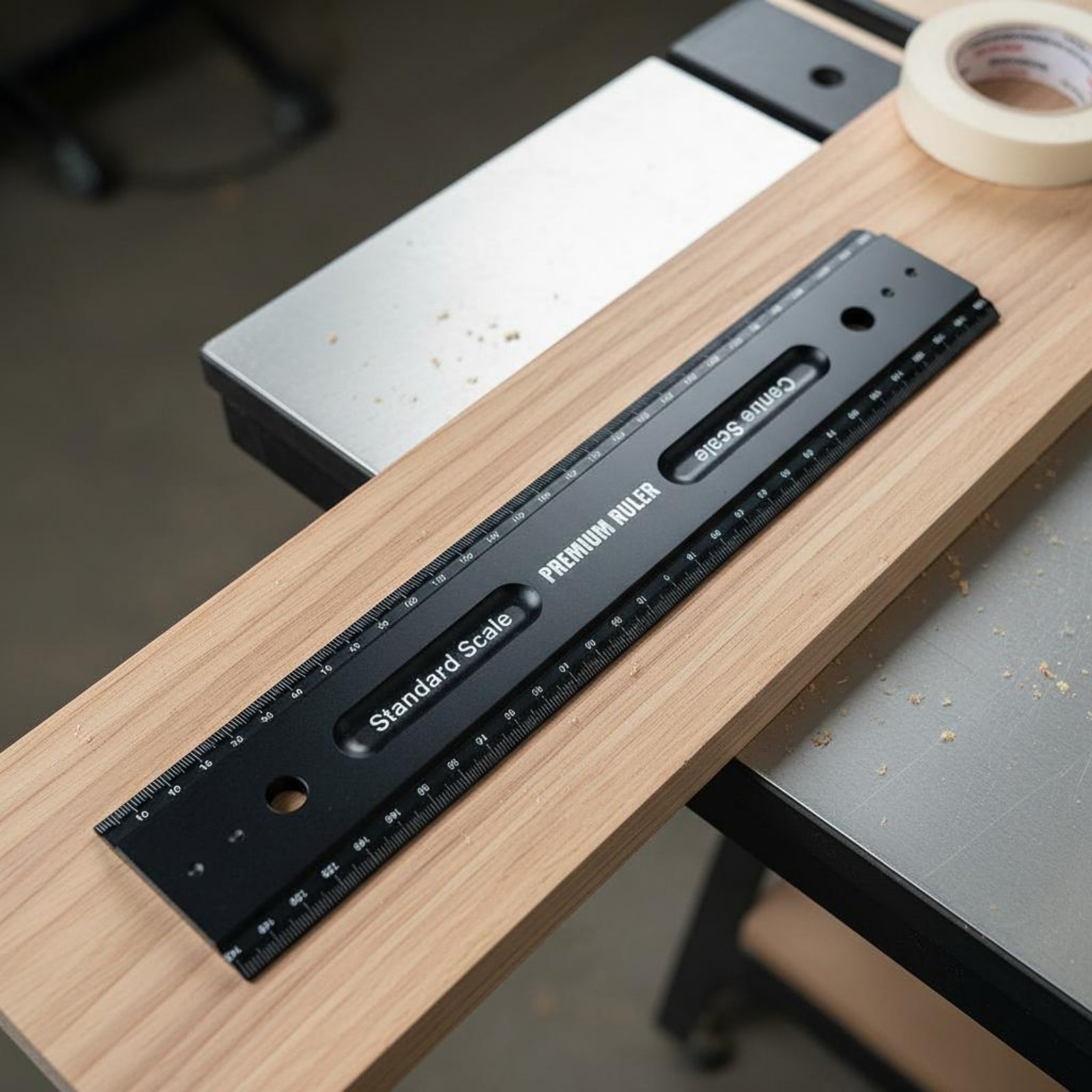 Aluminum Alloy Ruler Portable  - Workshop Layout Tools reseña y precio