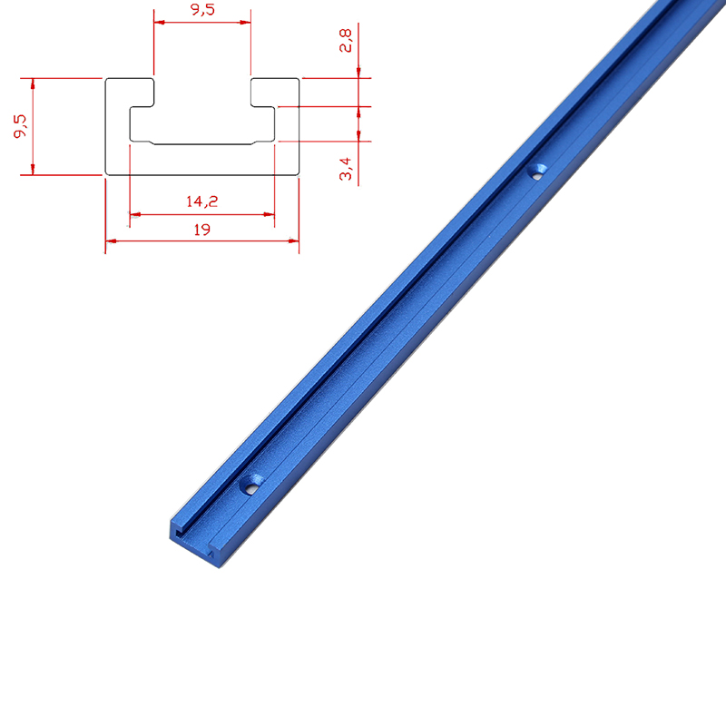 1Pc 19/30/45/75Type T-tracks T - Router Table Insert reseña y precio