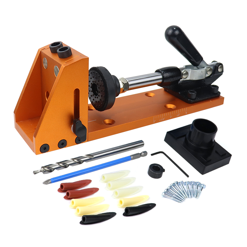Woodworking Inclined Hole Dowe - Pocket Hole Jig reseña y precio