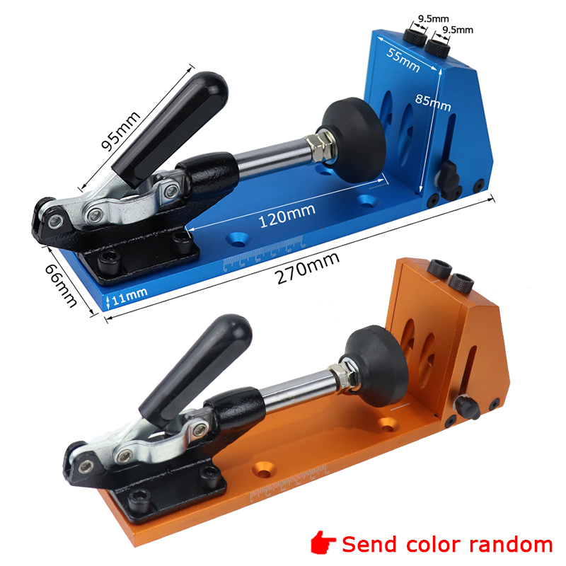 Woodworking Inclined Hole Dowe - Pocket Hole Jig reseña y precio