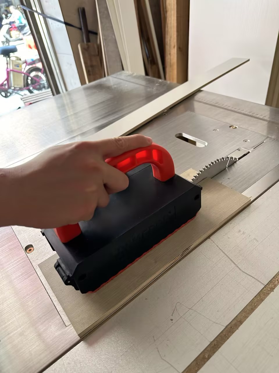 Table Saw Push Block Pusher Ad - Router Table Insert reseña y precio