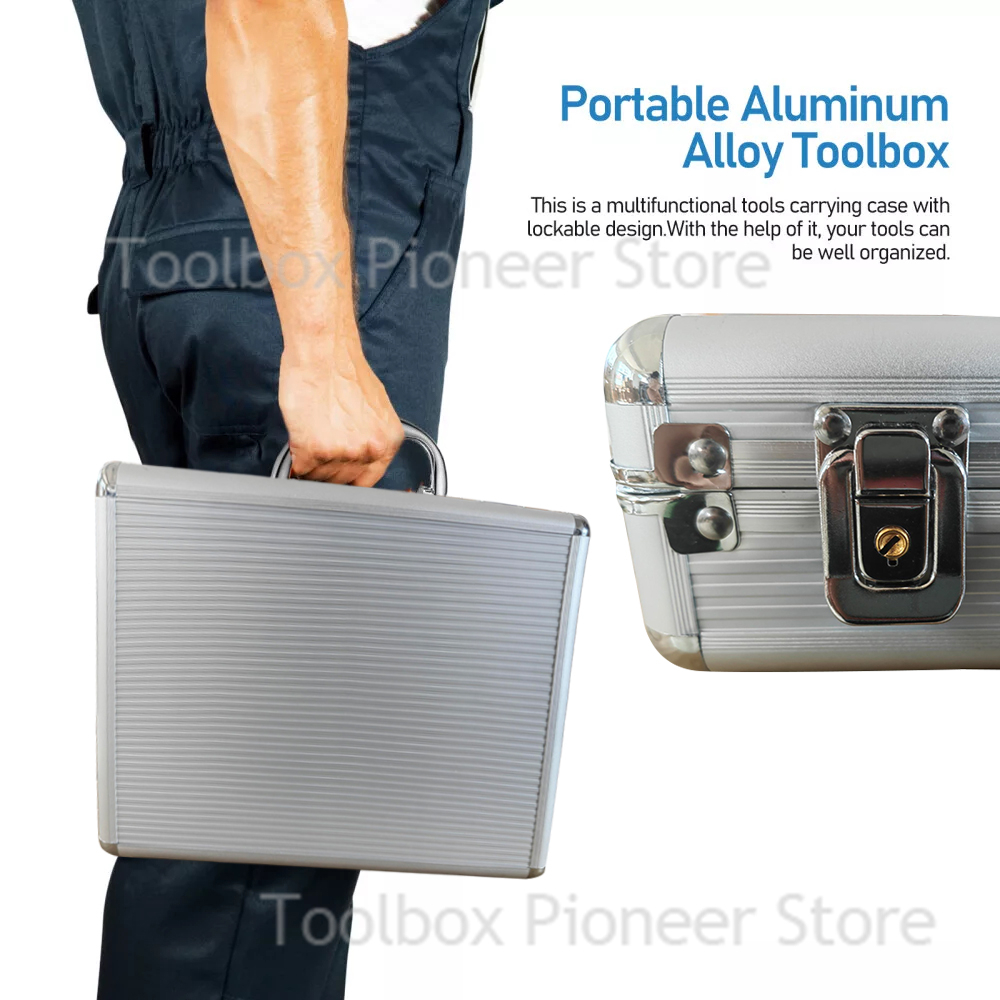 Aluminum Tool Box Portable Rig - Workshop Tools Box reseña y precio