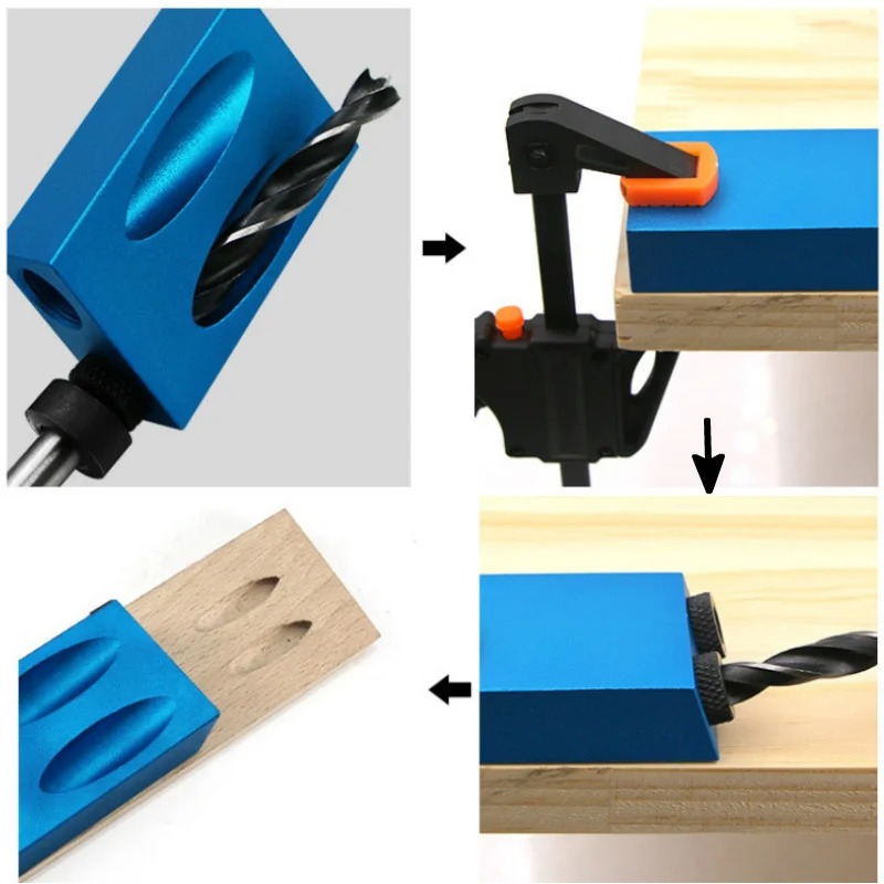 15° Pocket Hole Jig Kit 7/14PC - Pocket Hole Jig reseña y precio