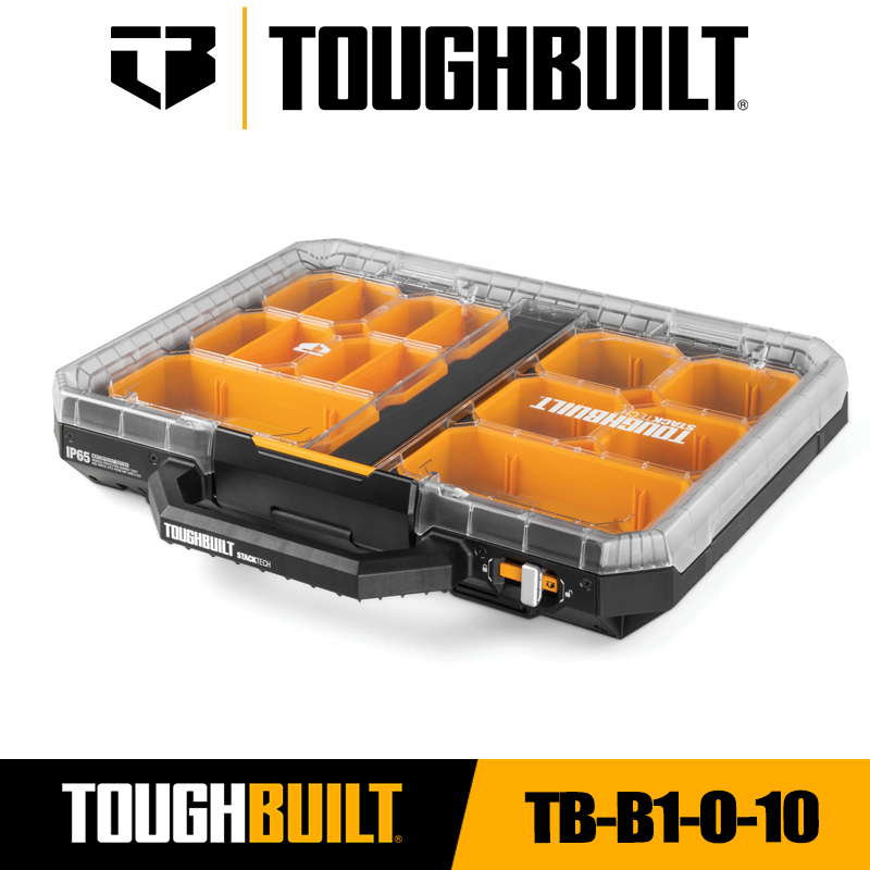 TOUGHBUILT TB-B1-O-10 STACKTEC - Workshop Tools Box reseña y precio