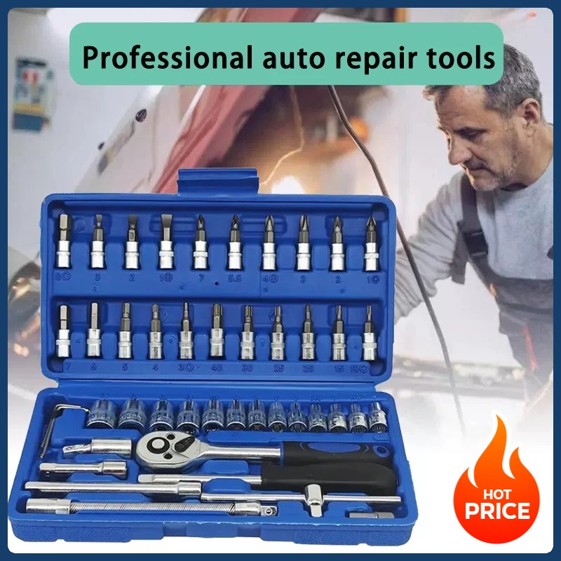 46-in-1 Heavy Duty Automotive  - Design Tools Workshop reseña y precio