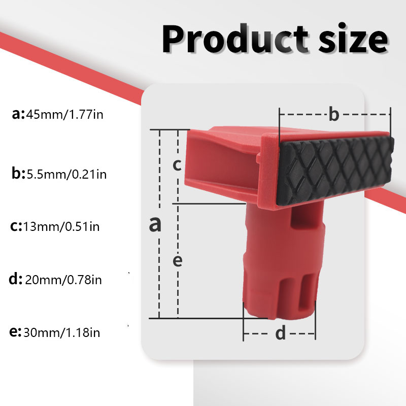 4Pcs Plastics Bench Dogs, 20mm - Workshop Tools Box reseña y precio