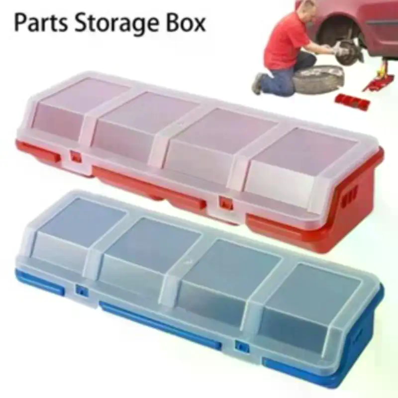 Screw Organizer Box Plastic 4  - Workshop Tools Box reseña y precio