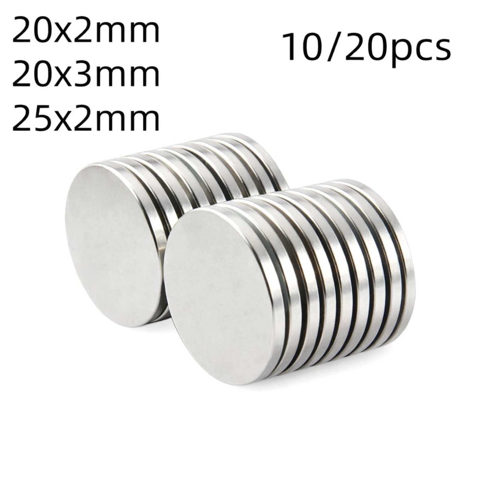Round Disc Magnets for Refrige - Workshop Tools Photos reseña y precio