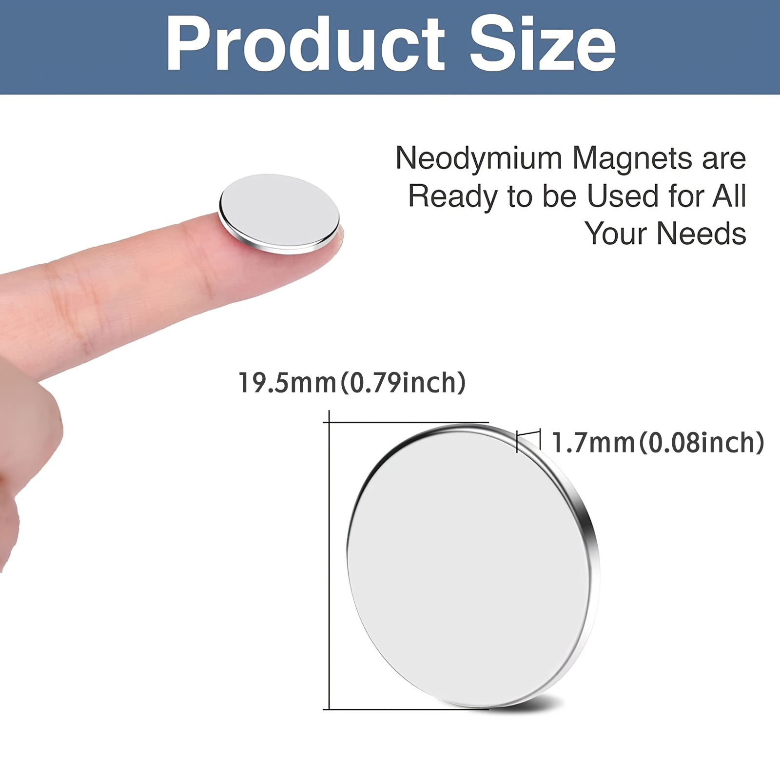 Round Disc Magnets for Refrige - Workshop Tools Photos reseña y precio