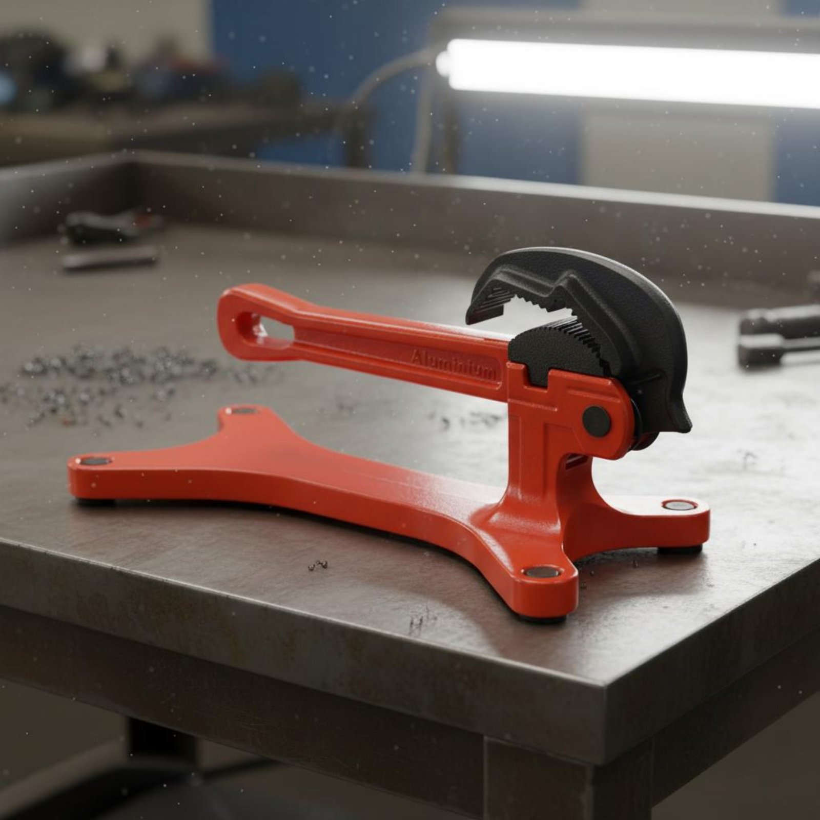Yoke Pipe Vise Sturdy-Duty Por - Workshop Tools And Equipment reseña y precio