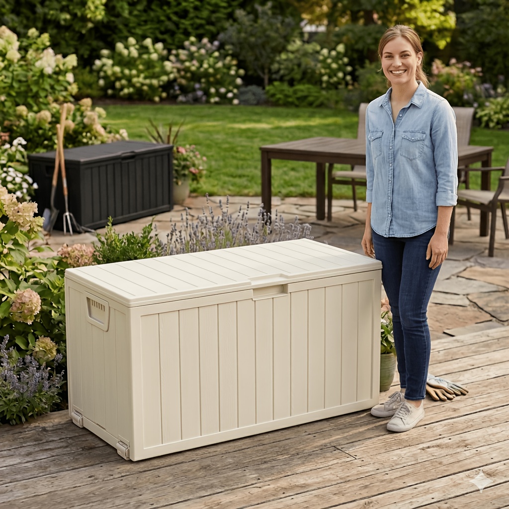 75/35 Gallon Outdoor Storage B - Tool Chest Cabinet reseña y precio