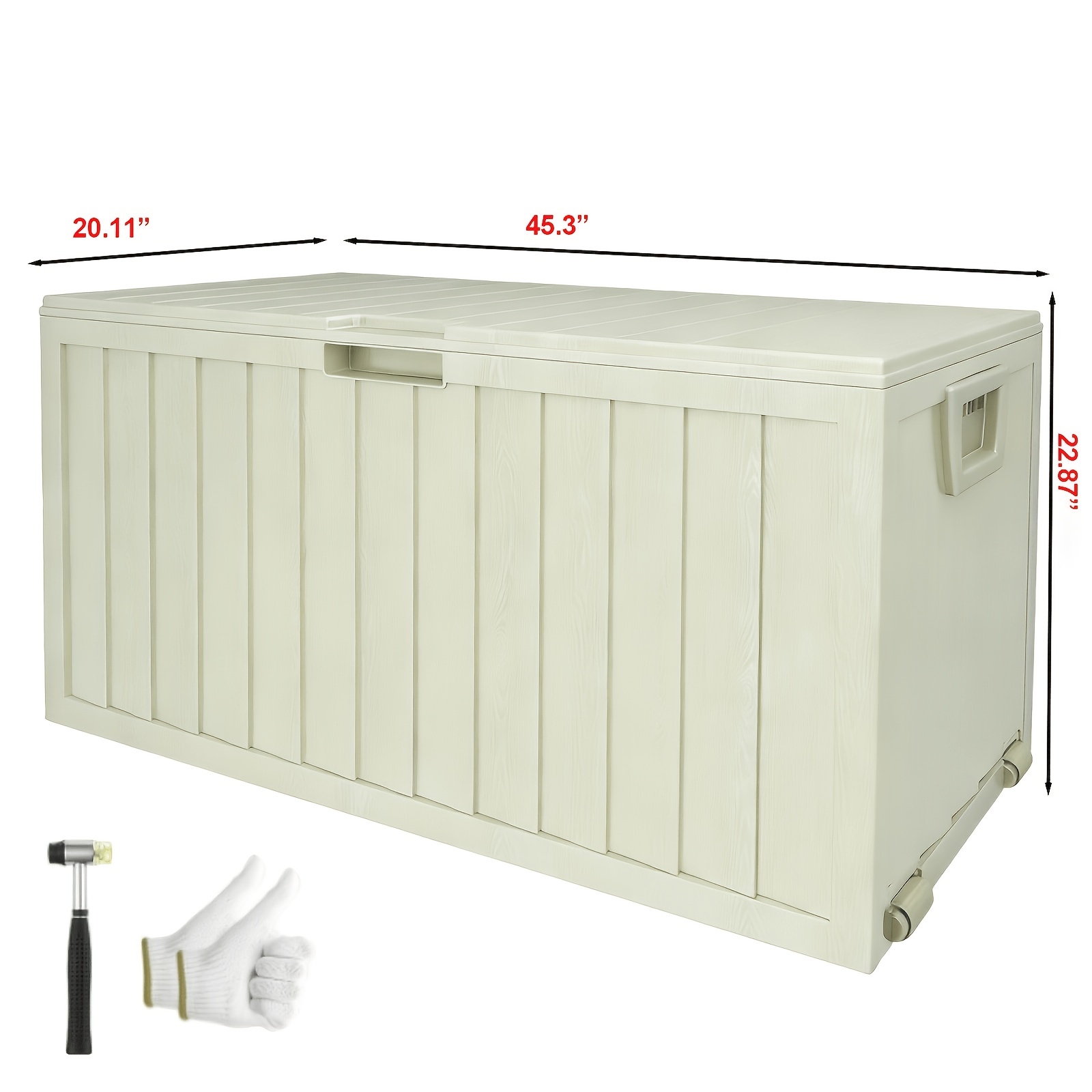 75/35 Gallon Outdoor Storage B - Tool Chest Cabinet reseña y precio