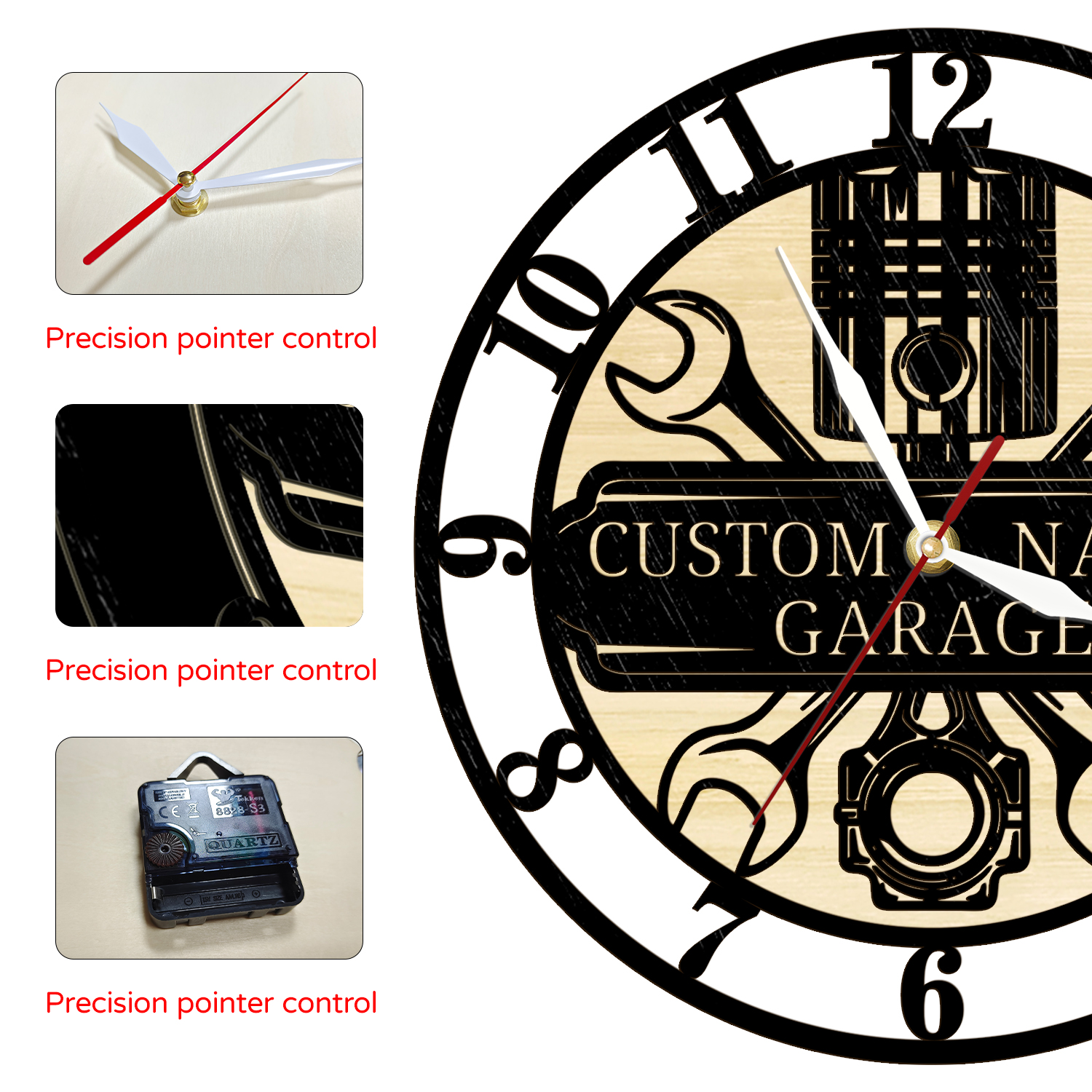 Custom Garage Tools Wooden Wal - Workshop Tools With Name reseña y precio