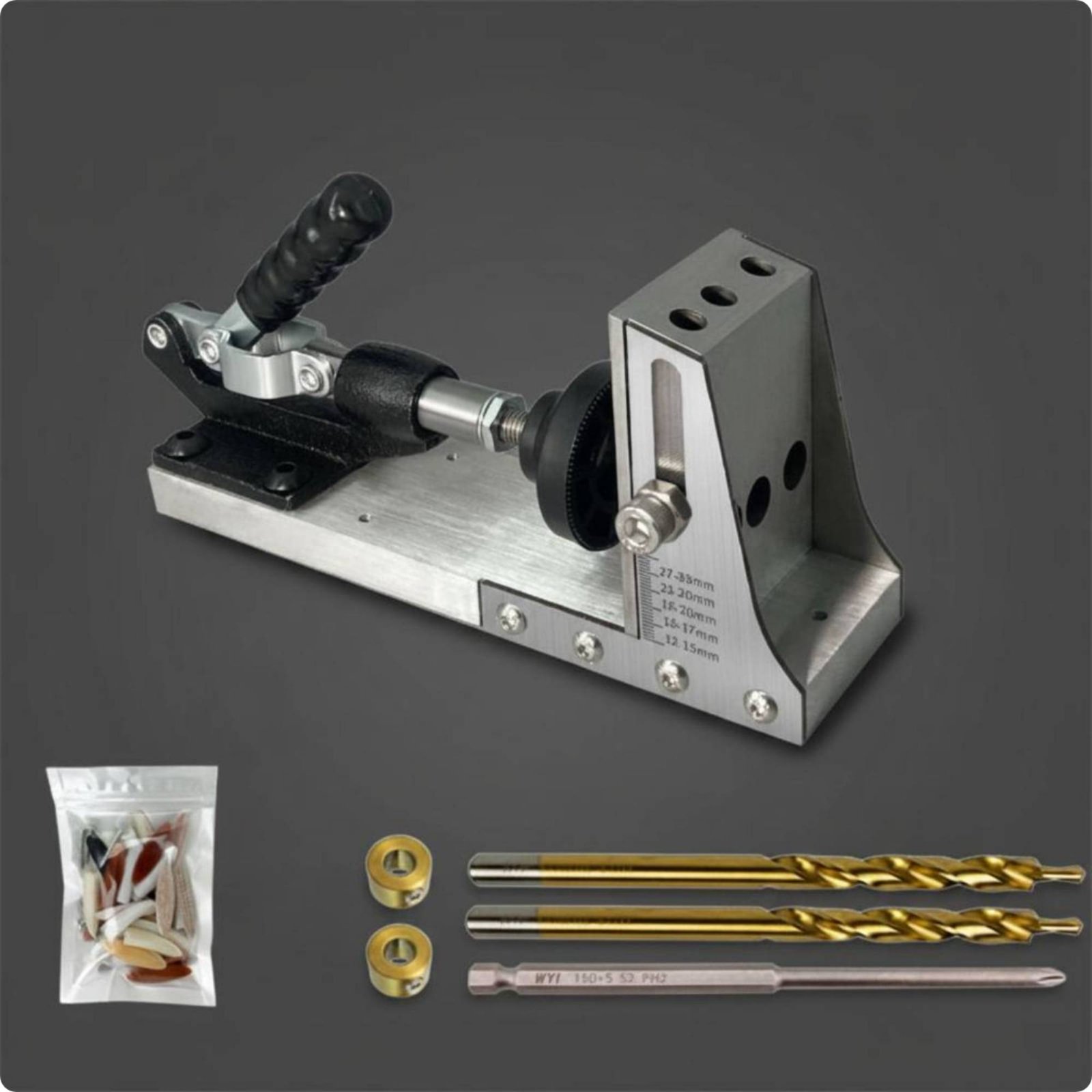 Pocket Hole Jig Aluminum Alloy - Pocket Hole Jig reseña y precio