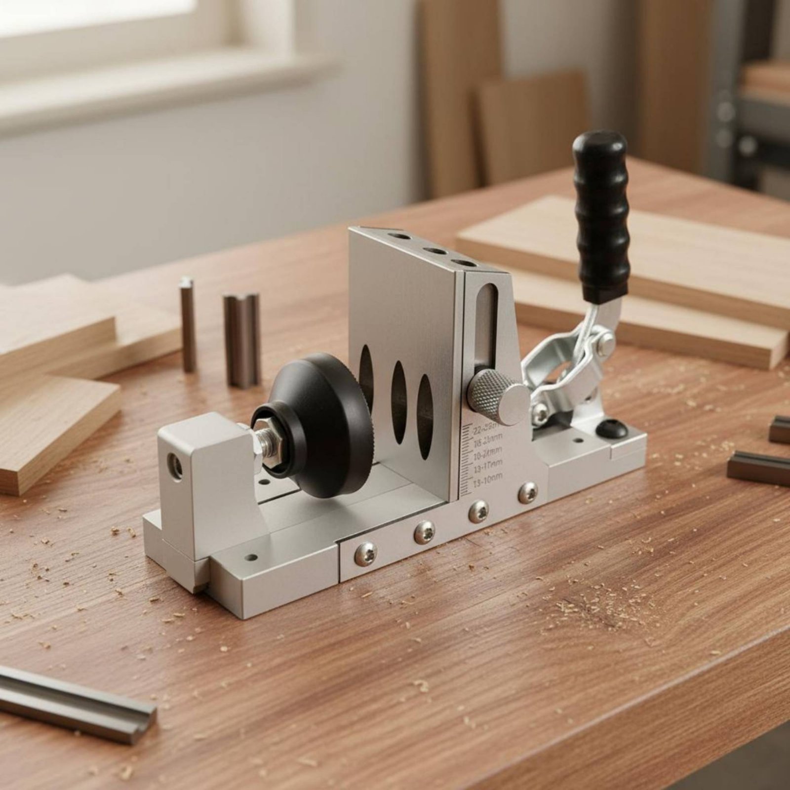 Pocket Hole Jig Aluminum Alloy - Pocket Hole Jig reseña y precio