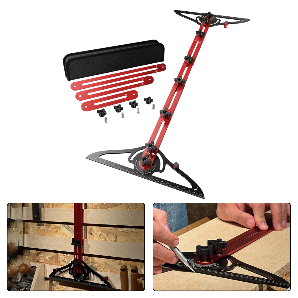 Stair Tread Template Tool Jig  - Workshop Layout Tools reseña y precio