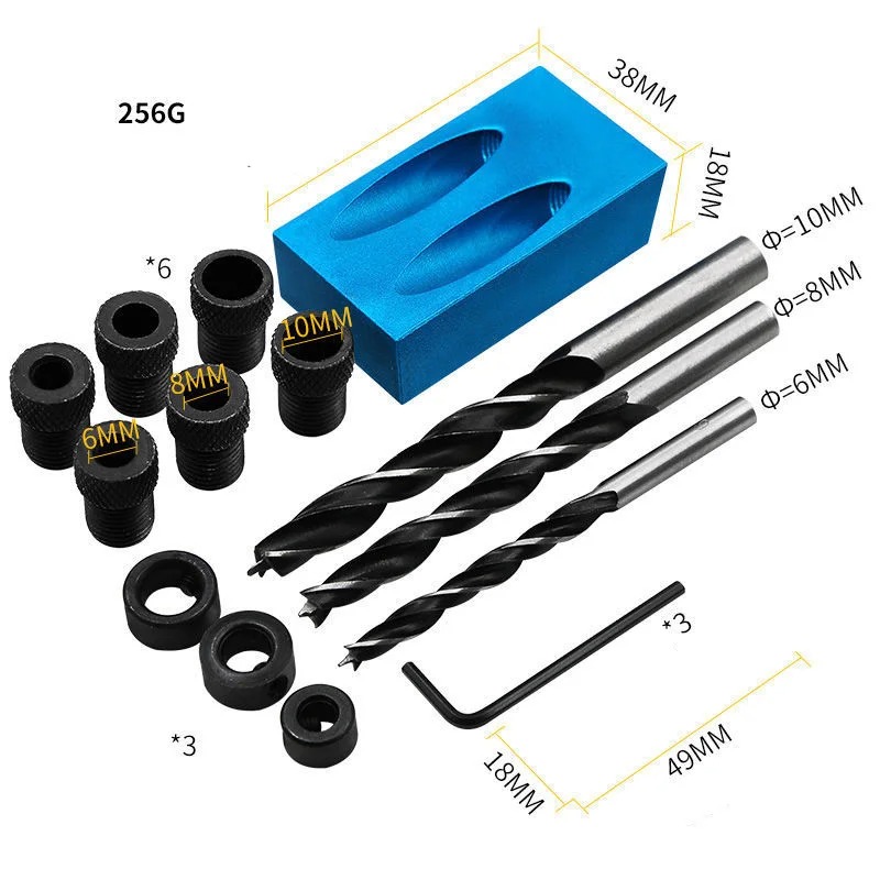 14Pcs 15 Degrees Pocket Hole J - Pocket Hole Jig reseña y precio