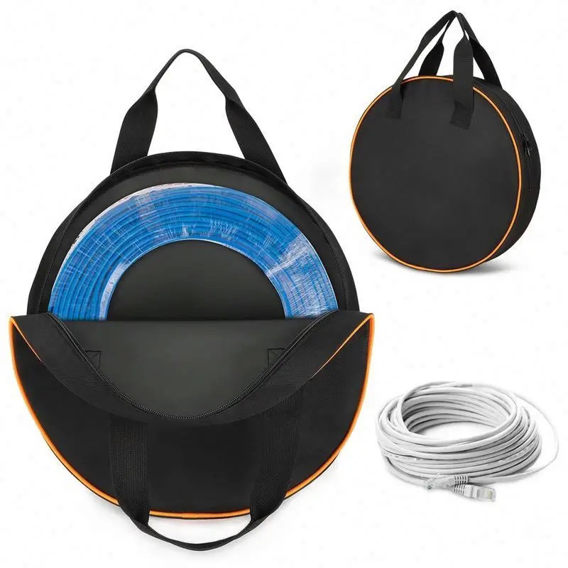 Heavy-duty round tool bag with - Workshop Tools Store reseña y precio